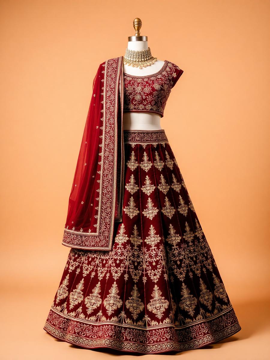 Bridal Zari Lehenga